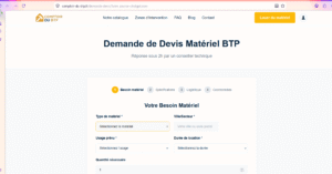 comptoir-du-btp.fr devis travaux