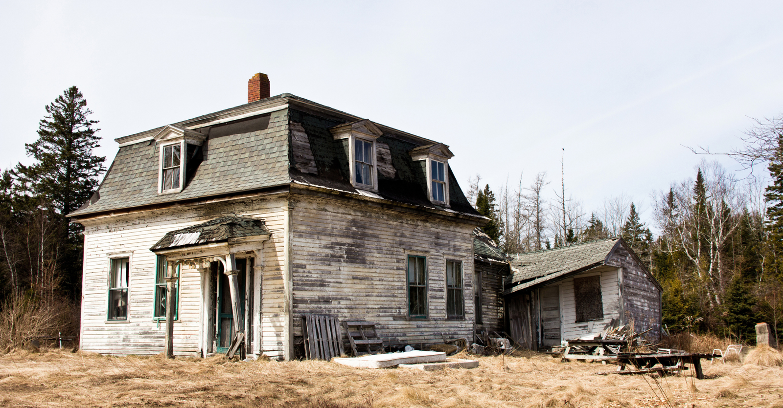 maison abandonnée à donner